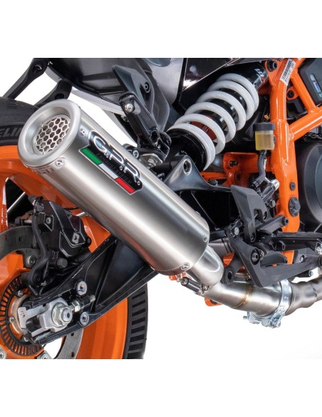 ESCAPE GPR Husqvarna Vitpilen 125 2024/2025 e5plus M3 Inox Sistema Homologado