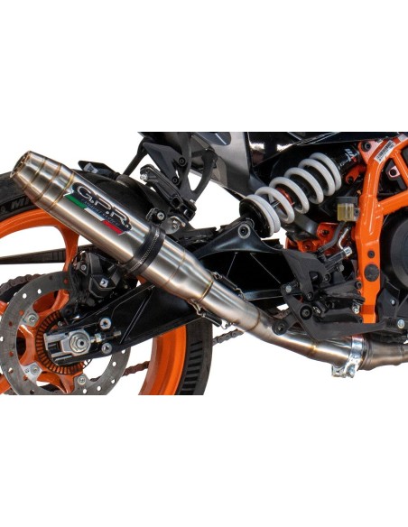 ESCAPE GPR Husqvarna Svartpilen 250 2024/2025 e5plus Deeptone Inox Sistema Homologado