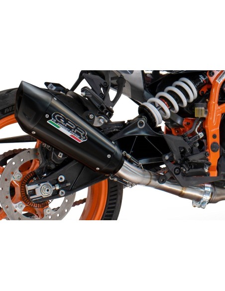 ESCAPE GPR Husqvarna Svartpilen 250 2024/2025 e5plus GP-Revo Black Titanium Sistema Homologado