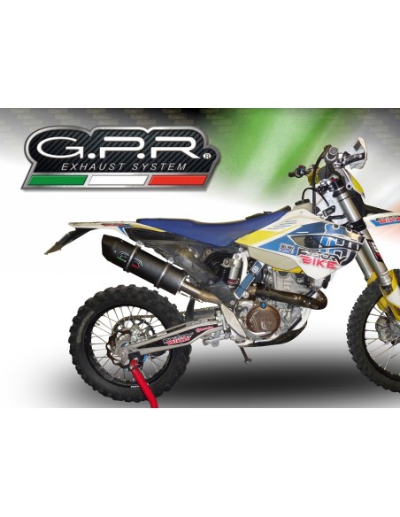 ESCAPE GPR Husqvarna FE 350 2014/2016 Furore Poppy Sistema Homologado