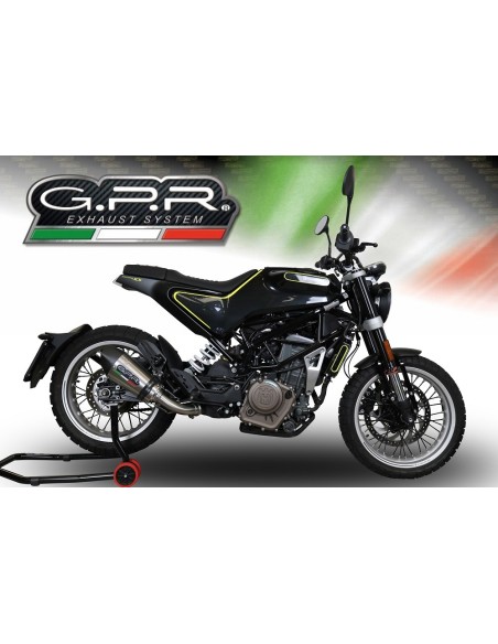 ESCAPE GPR Husqvarna Svartpilen 401 2018/2019 e4 Grand Prix Evo Titanium Sistema Homologado