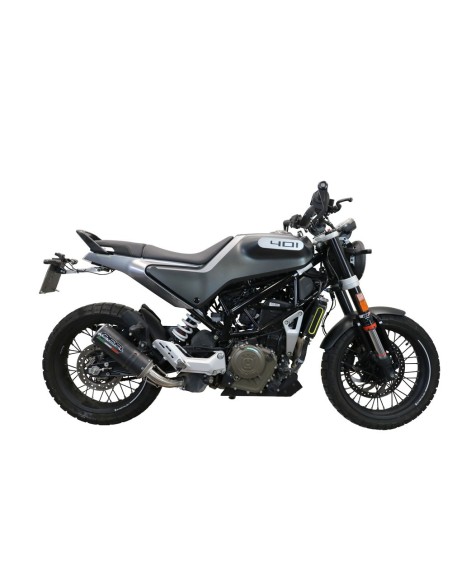 ESCAPE GPR Husqvarna Svartpilen 401 2020 e4 M3 Black Titanium Sistema Homologado