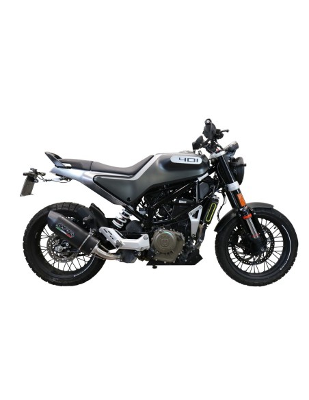 ESCAPE GPR Husqvarna Svartpilen 401 2021/2023 e5 Furore Evo4 Nero Sistema Homologado