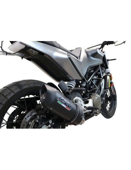 ESCAPE GPR Husqvarna Svartpilen 401 2021/2023 e5 Furore Evo4 Nero Sistema Homologado