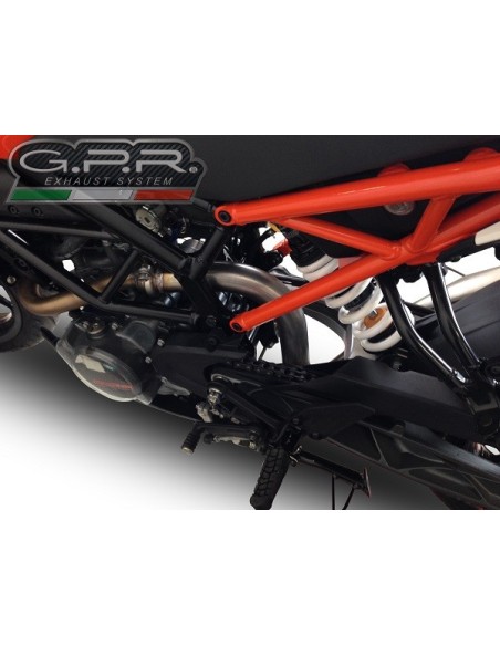 ESCAPE GPR Husqvarna Svartpilen 401 2021/2023 e5 Decatalizzatore Sistema racing