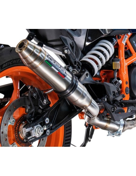 ESCAPE GPR Husqvarna Svartpilen 401 2024/2025 e5plus Deeptone Inox Sistema Homologado