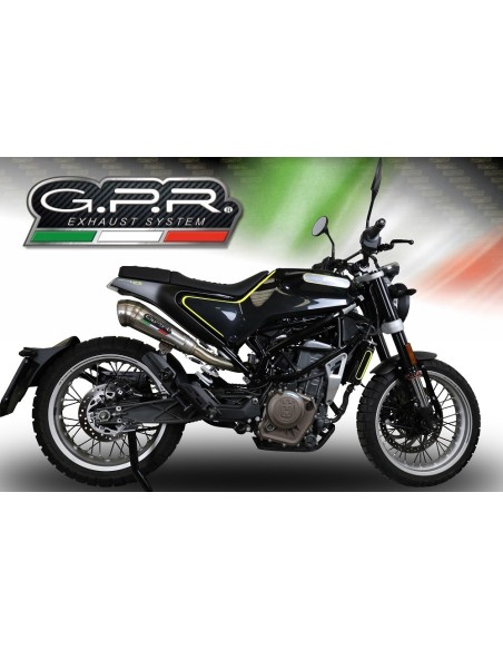 ESCAPE GPR Husqvarna Vitpilen 401 2018/2019 e4 Powercone Evo Sistema homologado con catalizador incluido