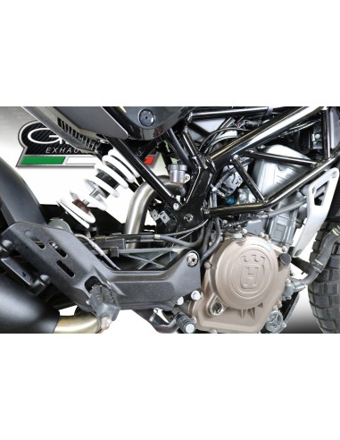 ESCAPE GPR Husqvarna Vitpilen 401 2018/2019 e4 Decatalizzatore Sistema racing