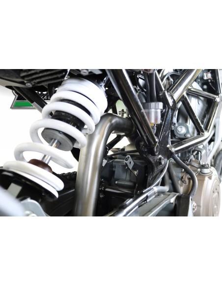 ESCAPE GPR Husqvarna Vitpilen 401 2018/2019 e4 Decatalizzatore Sistema racing