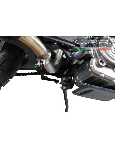 ESCAPE GPR Husqvarna Vitpilen 401 2018/2019 e4 Decatalizzatore Sistema racing