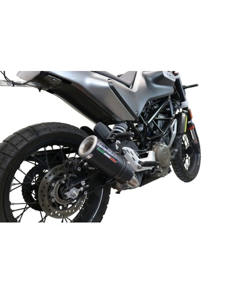 ESCAPE GPR Husqvarna Vitpilen 401 2020 e4 M3 Black Titanium Sistema Homologado