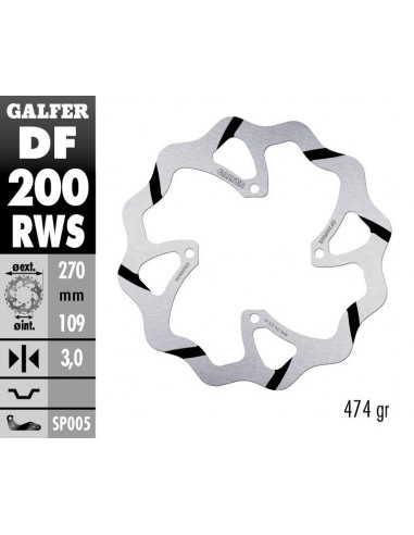 DISCO FIJO RANURADO SOBREMEDID