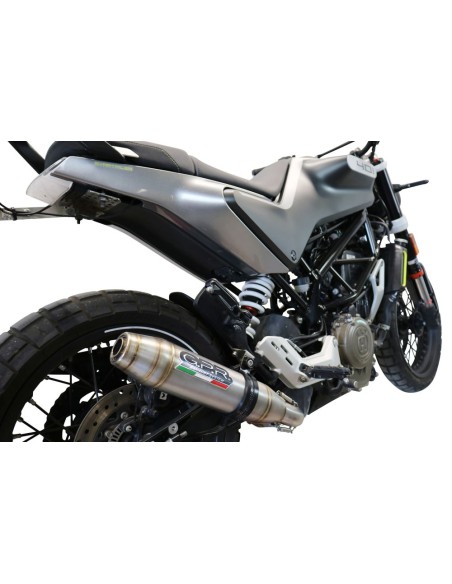 ESCAPE GPR Husqvarna Vitpilen 401 2021/2023 e5 Deeptone Inox Sistema Homologado