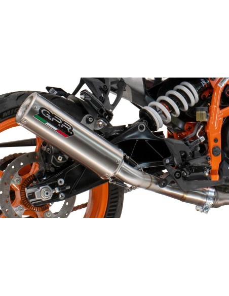 ESCAPE GPR Husqvarna Vitpilen 401 2024/2025 e5plus M3 Inox Sistema Homologado