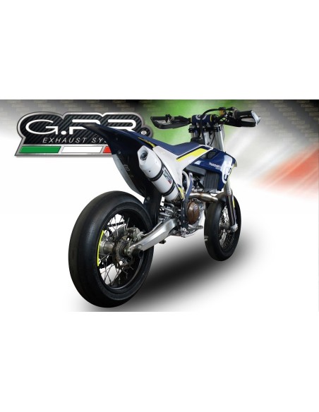 ESCAPE GPR Husqvarna FS 450 2016 Albus Ceramic Sistema racing con Dbkiller no homologado
