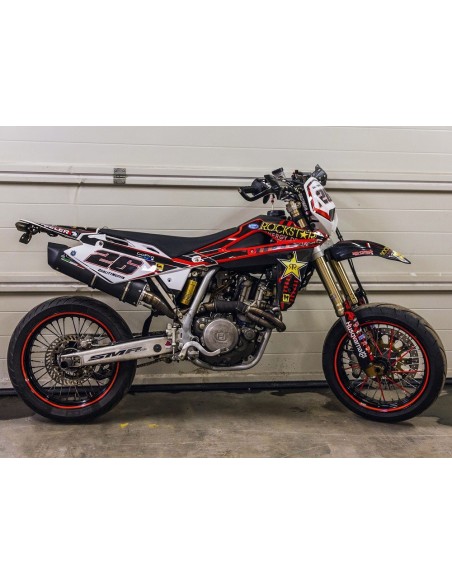 ESCAPE GPR Husqvarna Sm - Te 450 2007 Furore Poppy Sistema Homologado