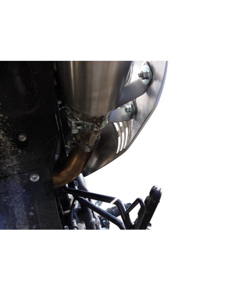 ESCAPE GPR Husqvarna Te 630 E - Sms - Smr 2010/14 Furore Nero Sistema Homologado