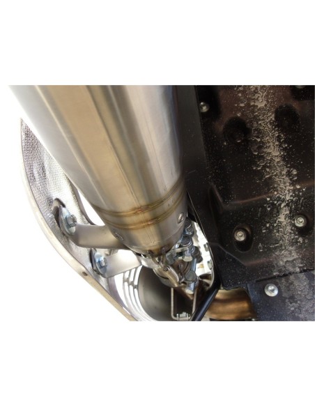 ESCAPE GPR Husqvarna Te 630 E - Sms - Smr 2010/14 Furore Nero Sistema Homologado