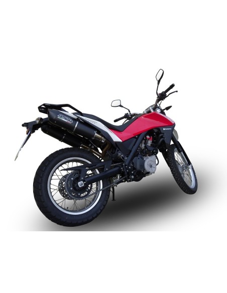 ESCAPE GPR Husqvarna Terra - Strada 650 2013/2015 Furore Nero Sistema Homologado