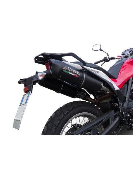 ESCAPE GPR Husqvarna Terra - Strada 650 2013/2015 Furore Nero Sistema Homologado