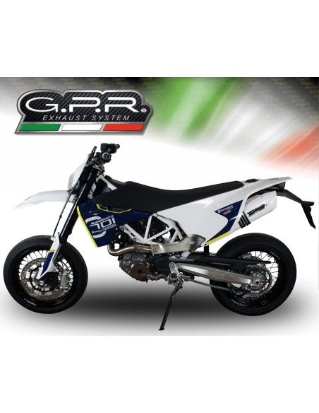 ESCAPE GPR Husqvarna Supermoto 701 2015/2016 e3 Albus Ceramic Sistema Homologado