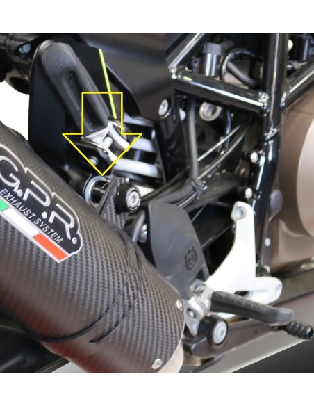 ESCAPE GPR Husqvarna Vitpilen 701 2018/2020 e4 Albus Evo4 Sistema Homologado