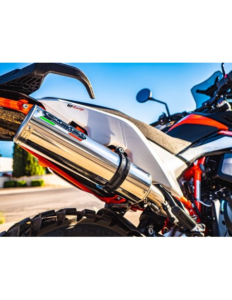 ESCAPE GPR Husqvarna Norden 901 2022/2024 e5 M3 Inox Sistema racing