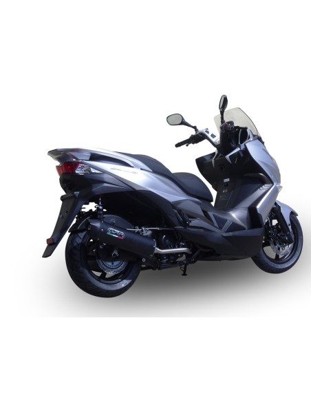 ESCAPE GPR Hyosung Comet 650 Gt-R 2004/2016 Furore Nero Sistema Homologado