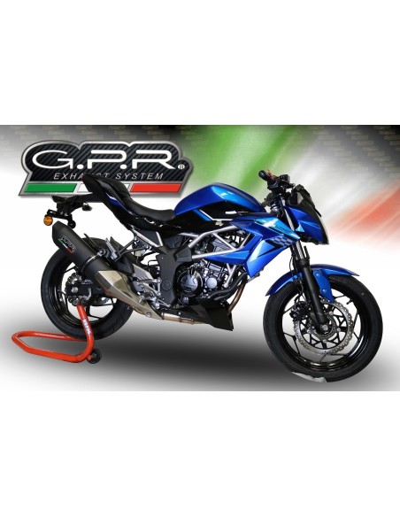 ESCAPE GPR Kawasaki Z 125 2019/2020 e4 Furore Evo4 Nero Sistema Homologado