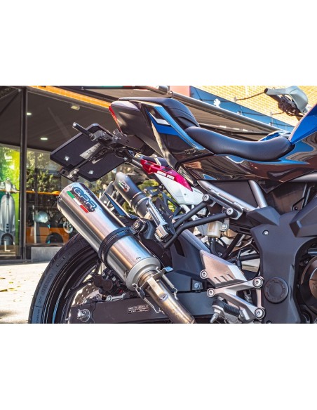 ESCAPE GPR Kawasaki Z 125 2021/2024 e5 M3 Inox Sistema racing
