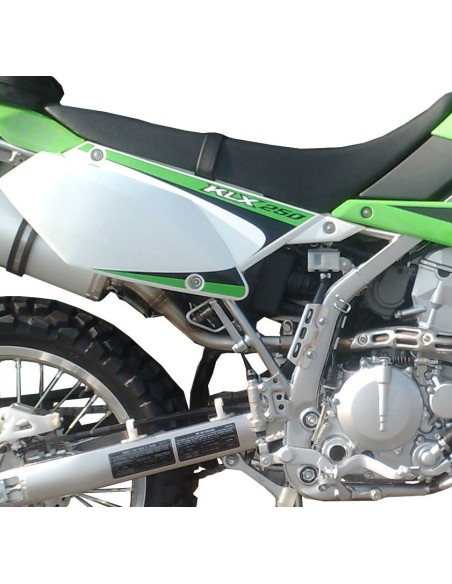 ESCAPE GPR Kawasaki KLX 250 S 2009/2017 Satinox Sistema Homologado