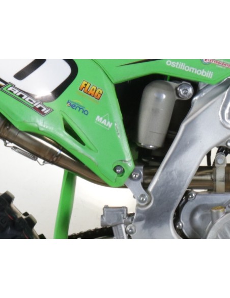 ESCAPE GPR Kawasaki KX 250 F 2021/2023 Pentacross Inox Silencioso racing con Dbkiller FIM