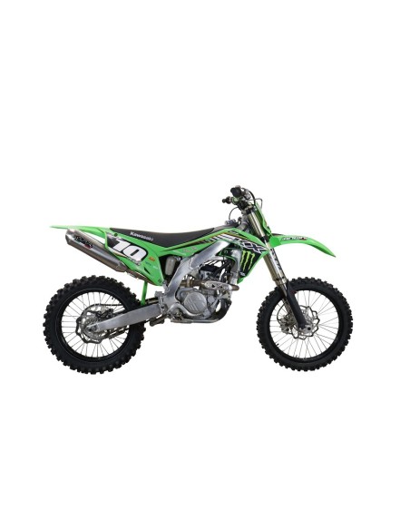 ESCAPE GPR Kawasaki KX 250 F 2021/2023 Pentacross Inox Sistema racing con Dbkiller FIM