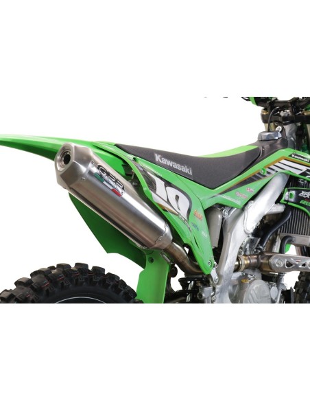 ESCAPE GPR Kawasaki KX 250 X 2021/2022 Pentacross Inox Silencioso racing con Dbkiller FIM