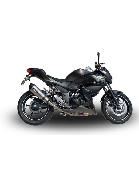 ESCAPE GPR Kawasaki Z 300 2014/2017 e3 Grand Prix Evo Titanium Sistema Homologado