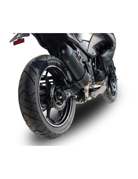 ESCAPE GPR Kawasaki Z 300 2014/2017 e3 Furore Nero Sistema racing