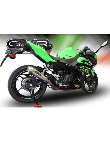 ESCAPE GPR Kawasaki Ninja 400 2018/2022 e4 Powercone Evo Sistema Homologado
