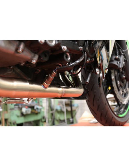 ESCAPE GPR Kawasaki Z 400 2018/2022 e4 Decatalizzatore Sistema racing