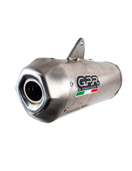 ESCAPE GPR Kawasaki Kx 450 F 2012/2015 Pentacross Inox Sistema racing con Dbkiller FIM