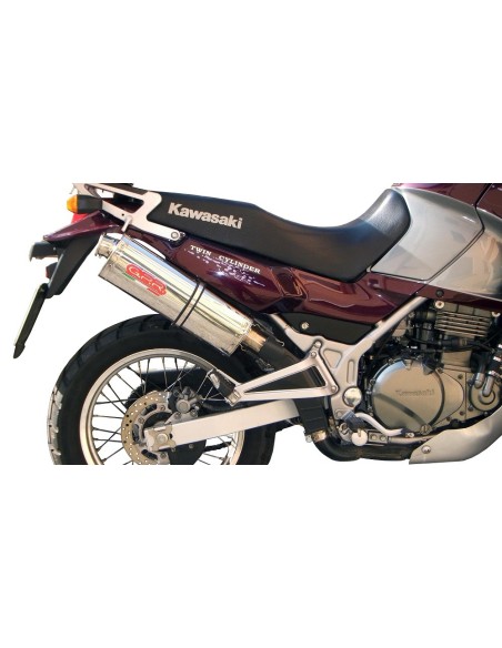 ESCAPE GPR Kawasaki Kle 500 1991/2007 Trioval Sistema Homologado