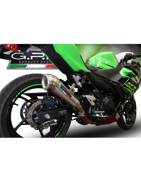 ESCAPE GPR Kawasaki Ninja 500 2023/2025 e5 Powercone Evo Sistema Homologado