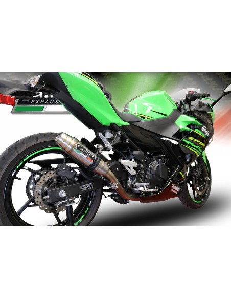 ESCAPE GPR Kawasaki Z 500 2023/2025 e5 Deeptone Inox Sistema Homologado