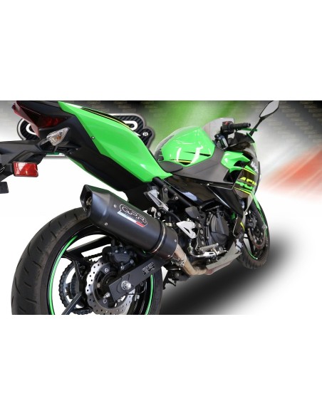 ESCAPE GPR Kawasaki Z 500 2023/2025 e5 Furore Evo4 Nero Sistema Homologado