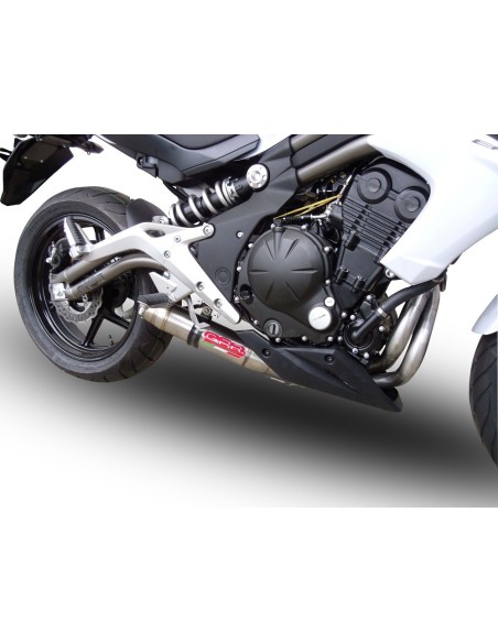 ESCAPE GPR Kawasaki Er 6 N - F 2012/2016 e3 Deeptone Inox Sistema Homologado