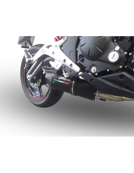 ESCAPE GPR Kawasaki Er 6 N - F 2012/2016 e3 Furore Nero Sistema Homologado