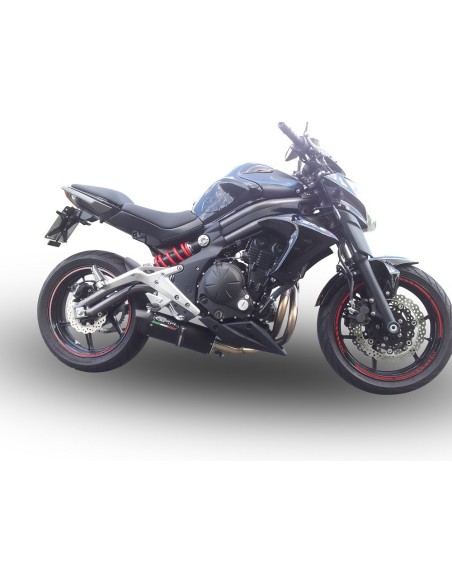 ESCAPE GPR Kawasaki Er 6 N - F 2012/2016 e3 Furore Poppy Sistema homologado con catalizador incluido