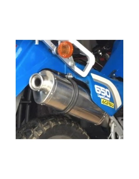 ESCAPE GPR Kawasaki Klr 650 1988/2005 Trioval Sistema Homologado