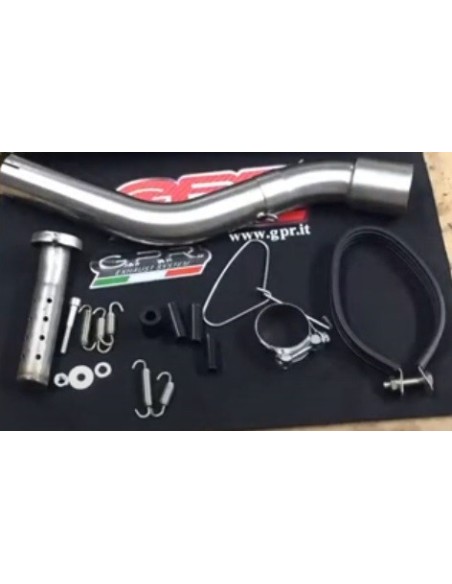 ESCAPE GPR Kawasaki Klr 650 2006/2025 Furore Nero Sistema Homologado