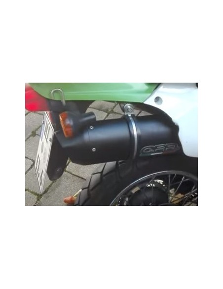 ESCAPE GPR Kawasaki Klx 650 R 1993/1995 Furore Nero Sistema Homologado