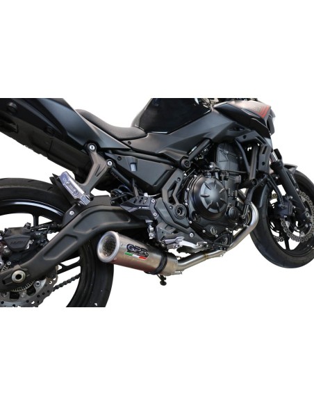 ESCAPE GPR Kawasaki Ninja 650 2021/2022 e5 M3 Inox Sistema homologado con catalizador incluido
